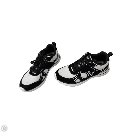 Shoes Athletic By Vionic In Black & White, Size: 10