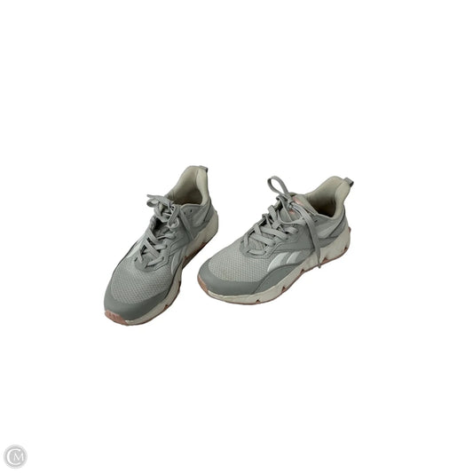 Shoes Athletic By Reebok In Grey & White, Size: 10