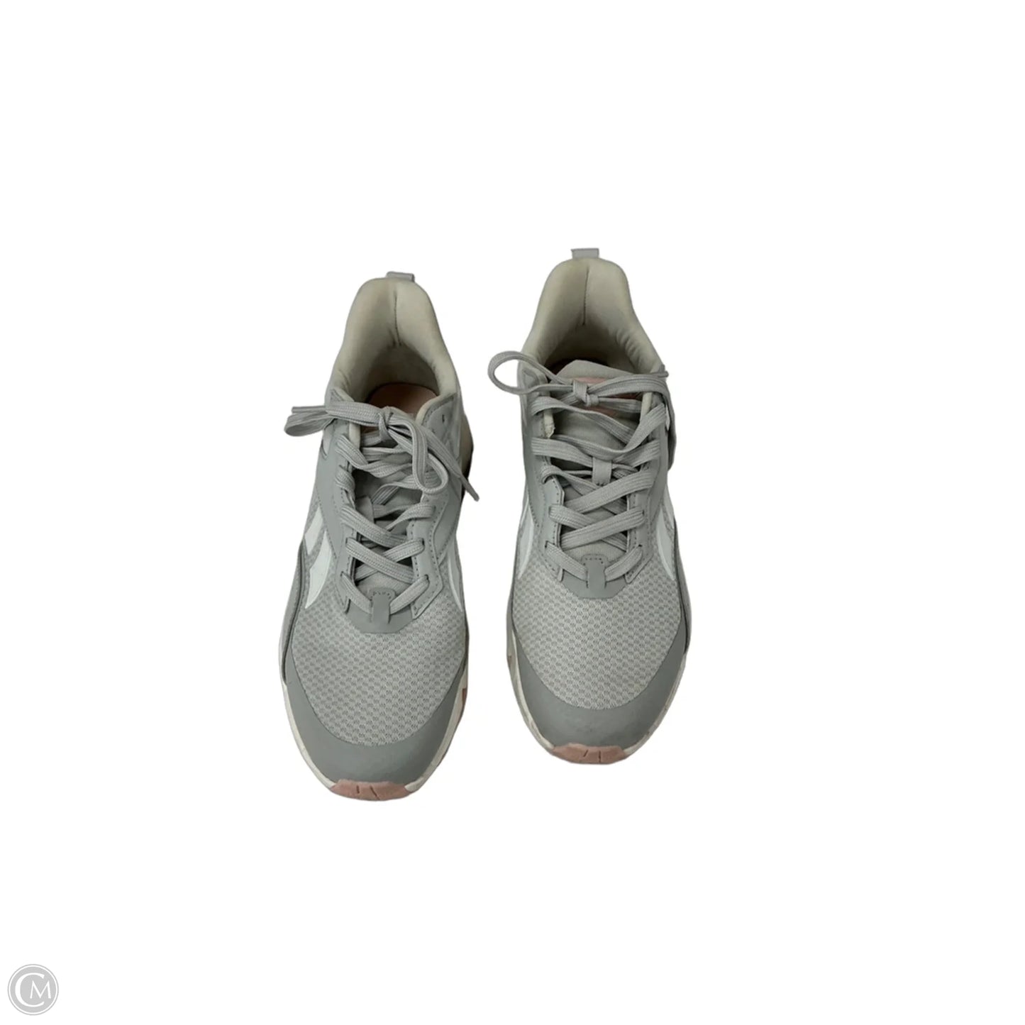Shoes Athletic By Reebok In Grey & White, Size: 10