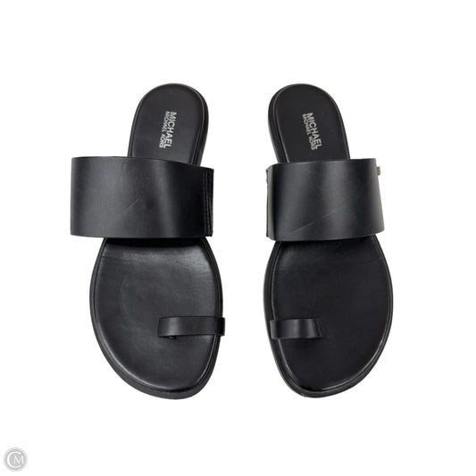 Sandals Designer By Michael Kors In Black, Size: 8.5
