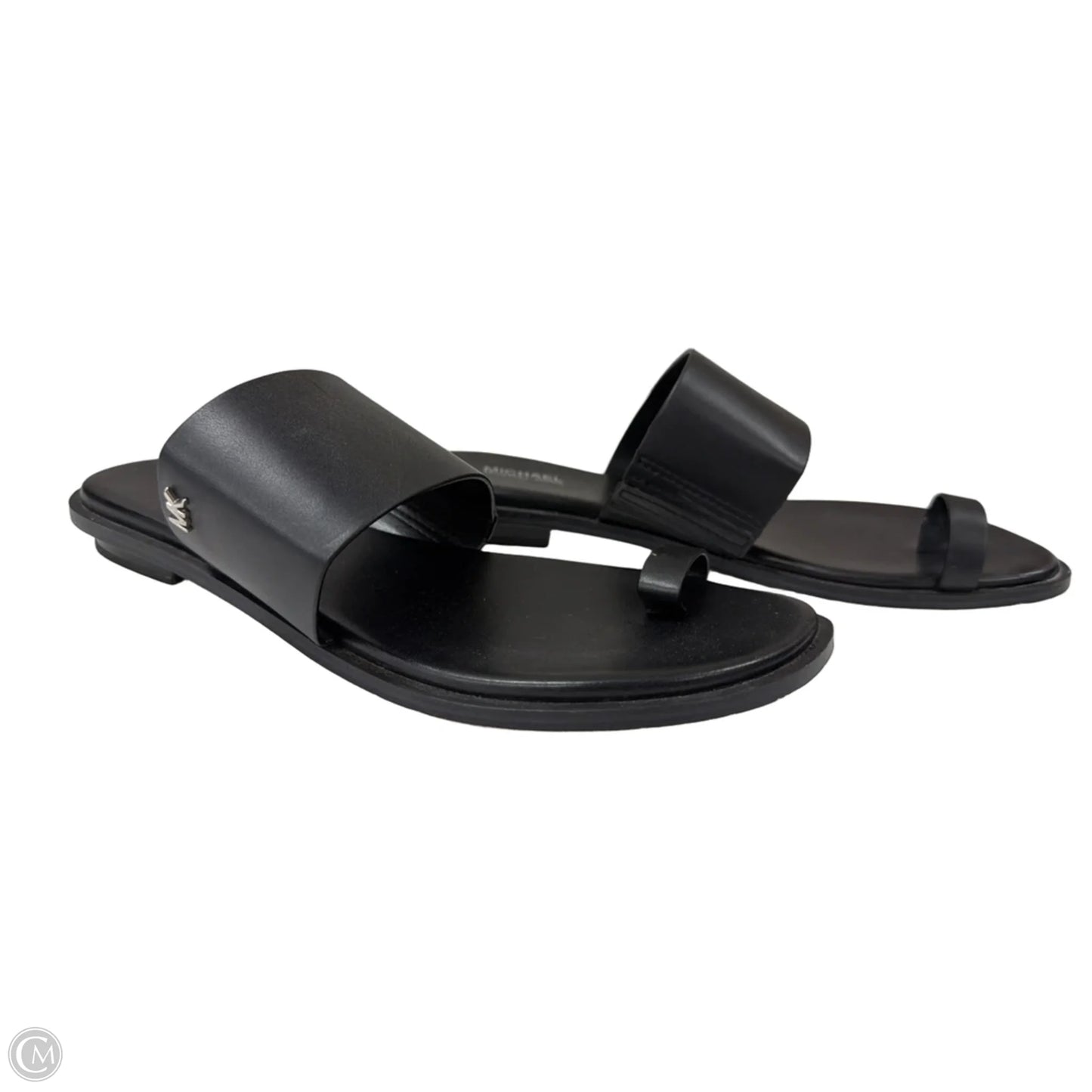 Sandals Designer By Michael Kors In Black, Size: 8.5