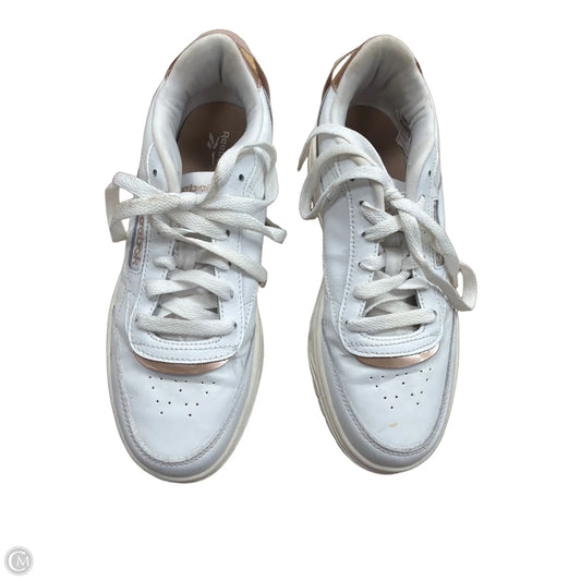 Shoes Athletic By Reebok In White, Size: 7
