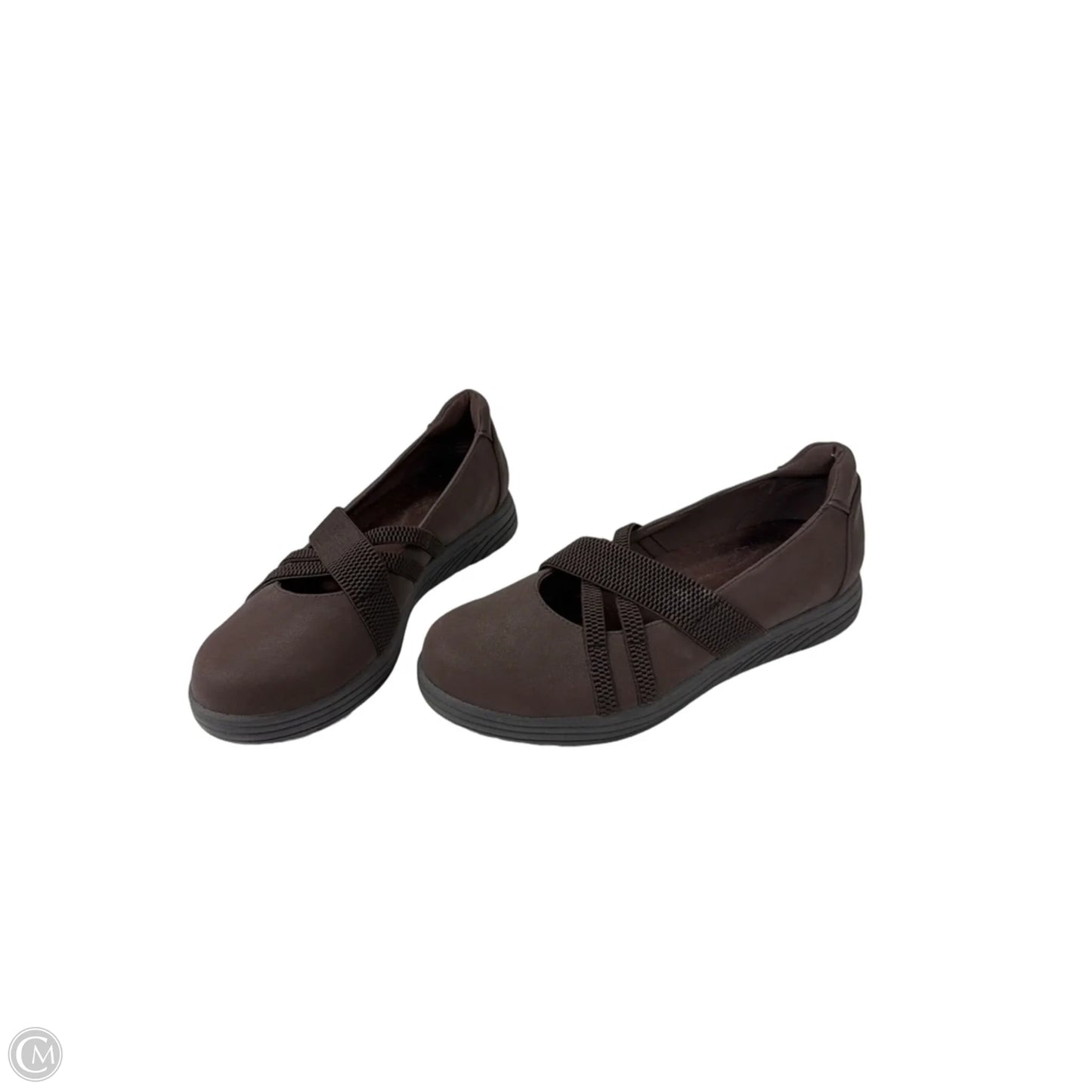 Shoes Flats By Easy Street In Brown, Size: 8