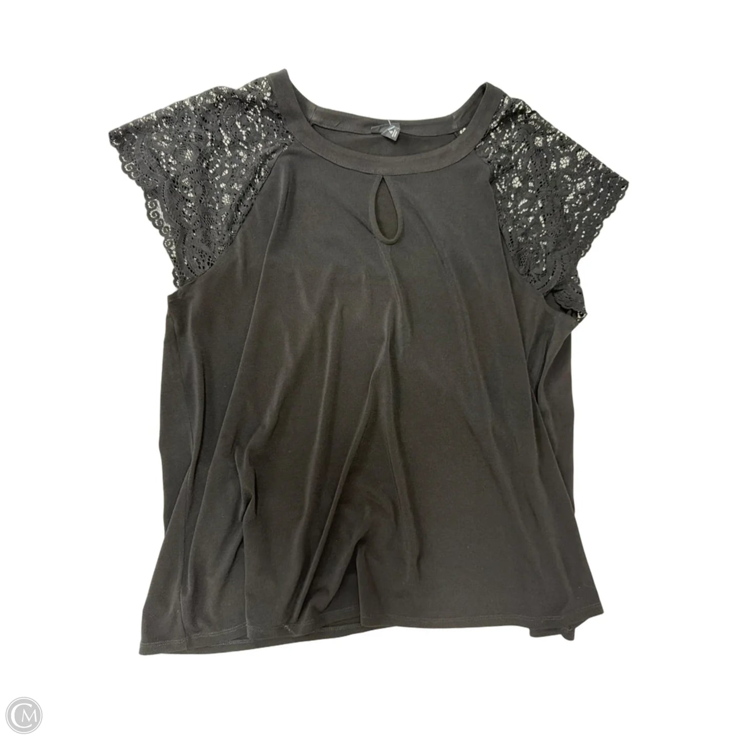 Top Short Sleeve By Torrid In Black, Size: 4x
