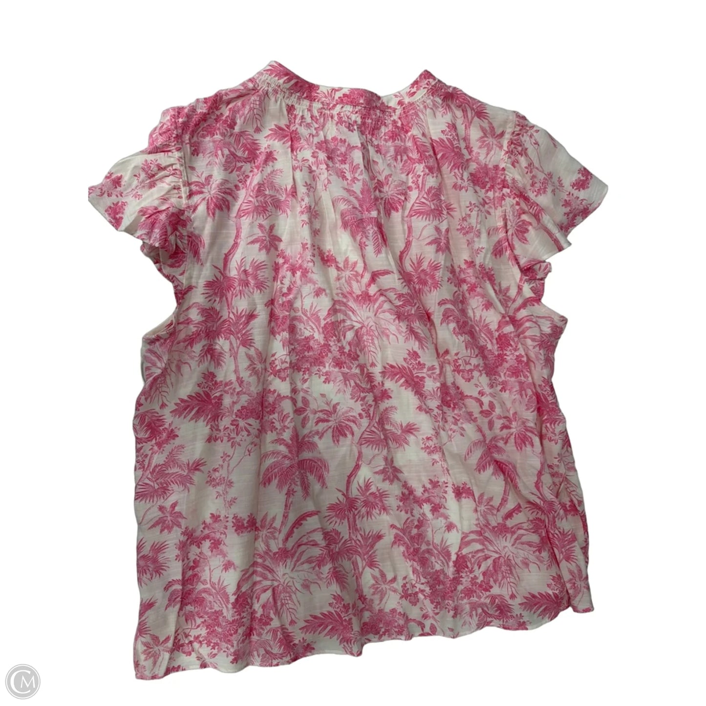 Top Short Sleeve By Lc Lauren Conrad In Pink, Size: 3x