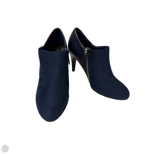Shoes Heels Stiletto By Dexflex In Blue, Size: 8.5