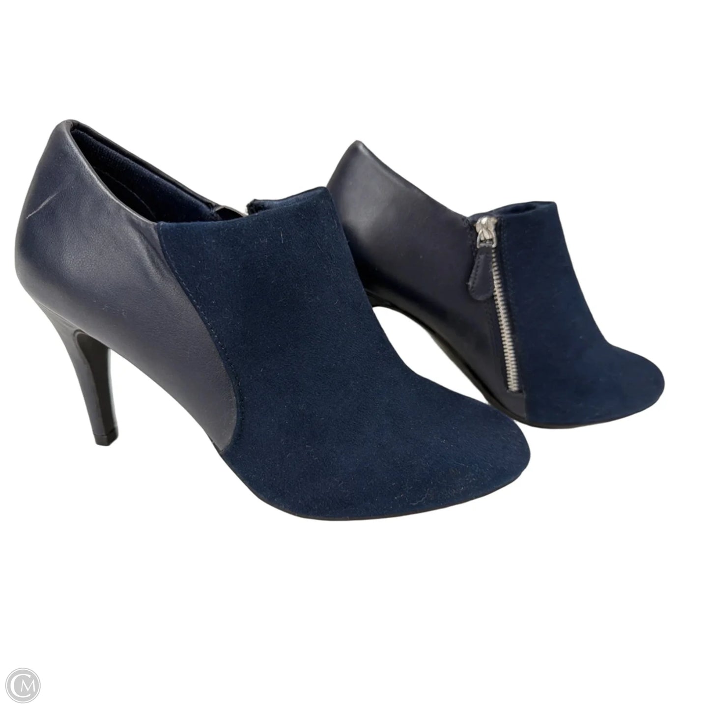 Shoes Heels Stiletto By Dexflex In Blue, Size: 8.5