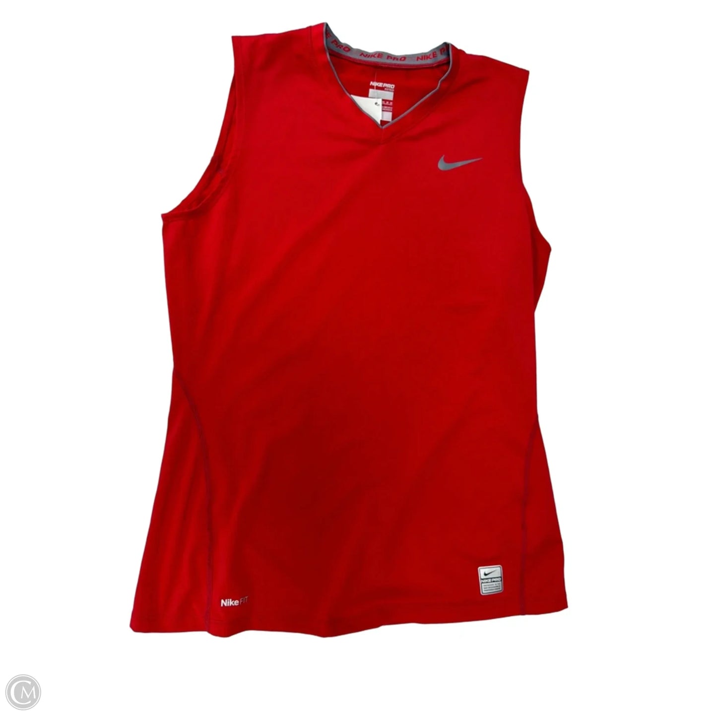 Athletic Tank Top By Clothes Mentor In Red, Size: M
