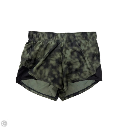 Athletic Shorts By Athletic Works In Black & Green, Size: M