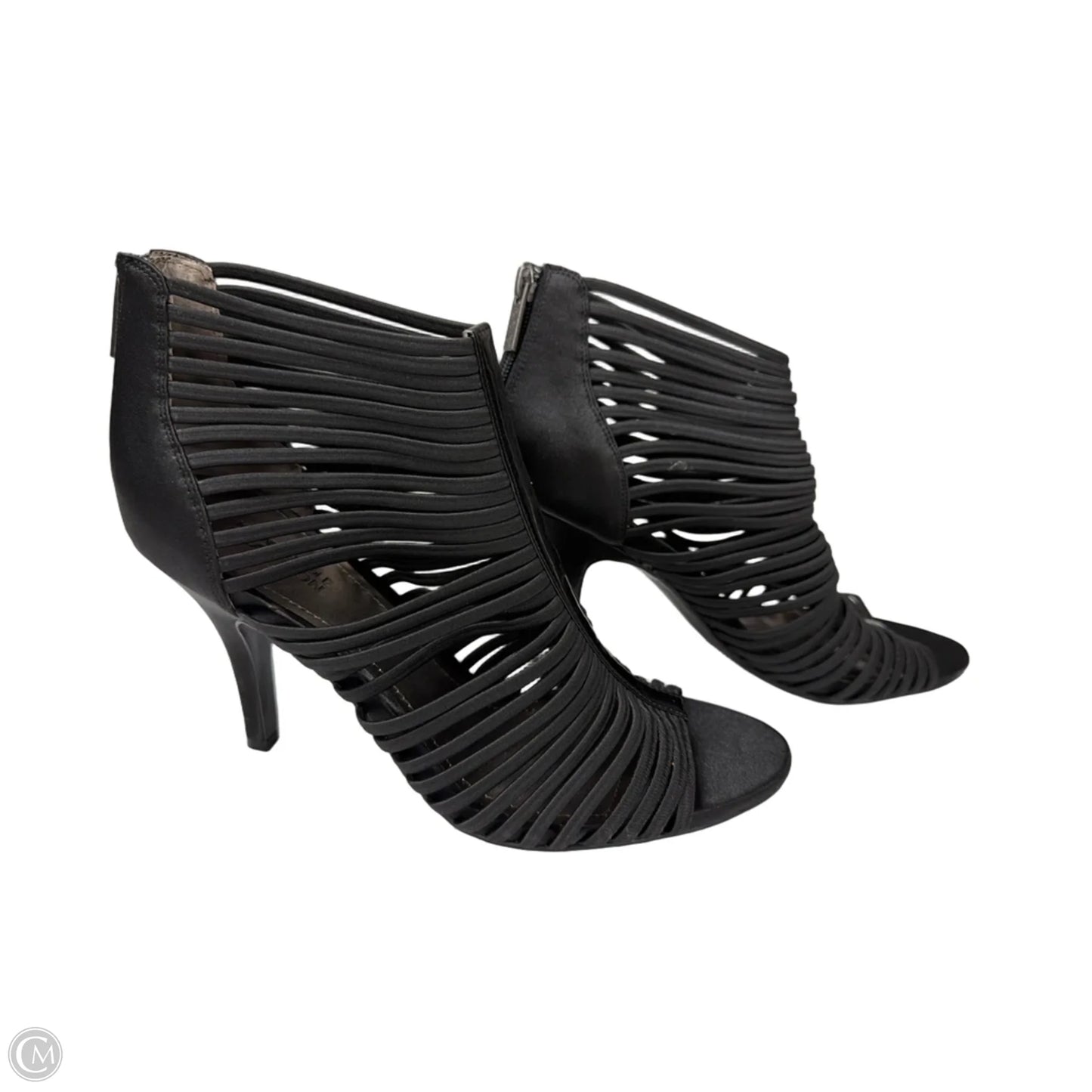 Sandals Heels Stiletto By Kenneth Cole Reaction In Black, Size: 9.5