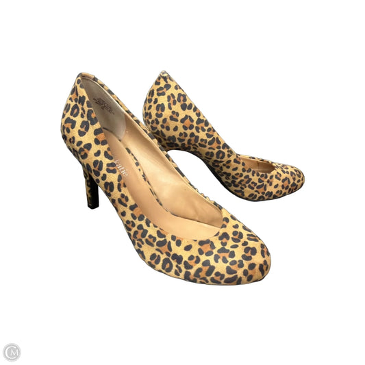 Shoes Heels Stiletto By Kelly And Katie In Animal Print, Size: 9