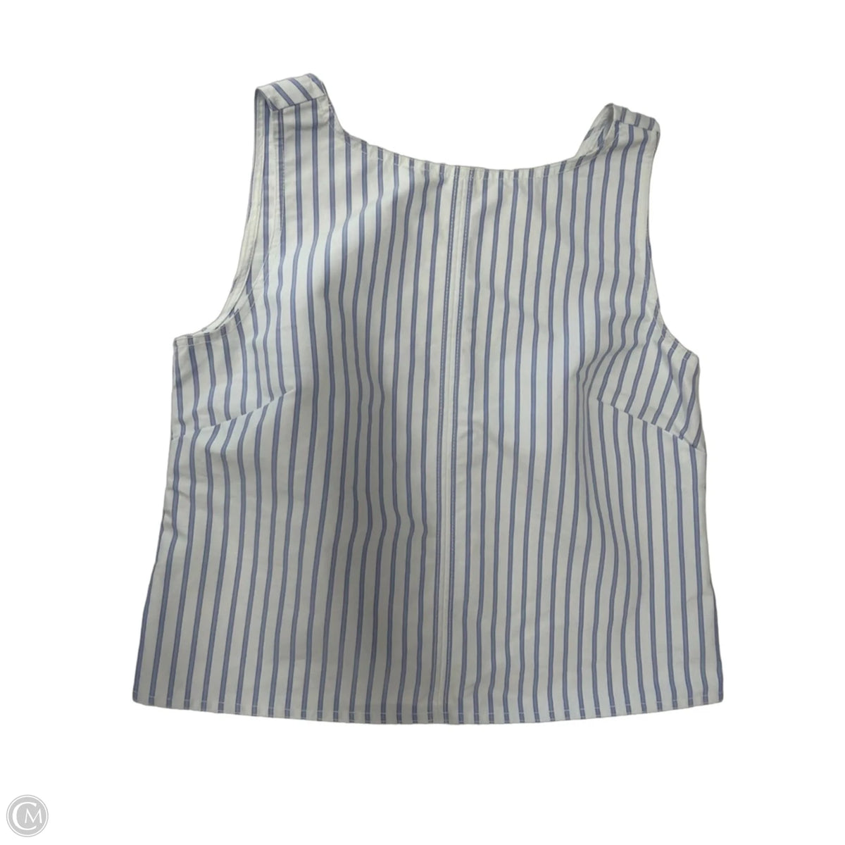 Top Sleeveless By J. Crew In Striped Pattern, Size: M