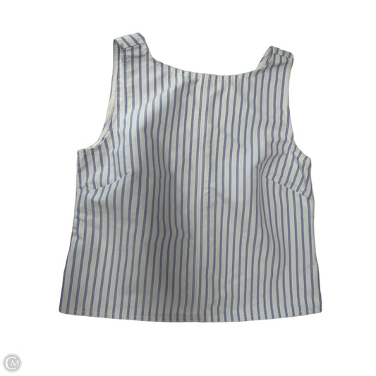 Top Sleeveless By J. Crew In Striped Pattern, Size: M