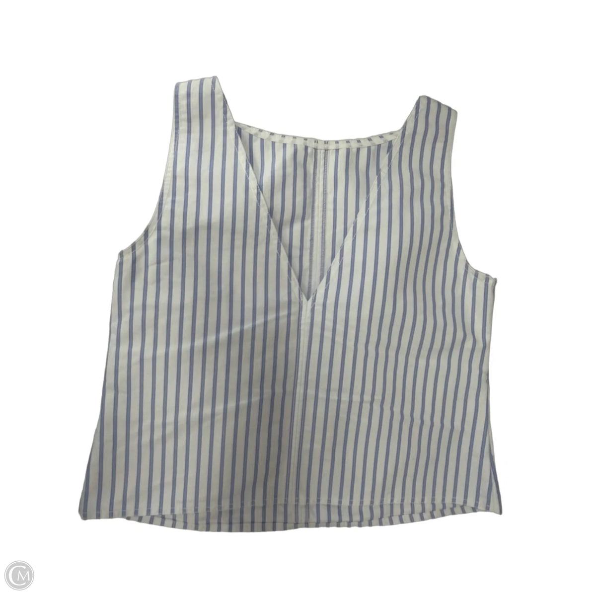 Top Sleeveless By J. Crew In Striped Pattern, Size: M