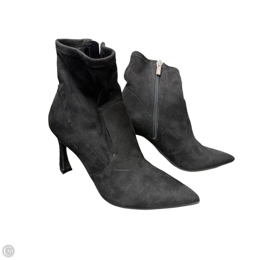 Boots Ankle Heels By Unisa In Black, Size: 6.5