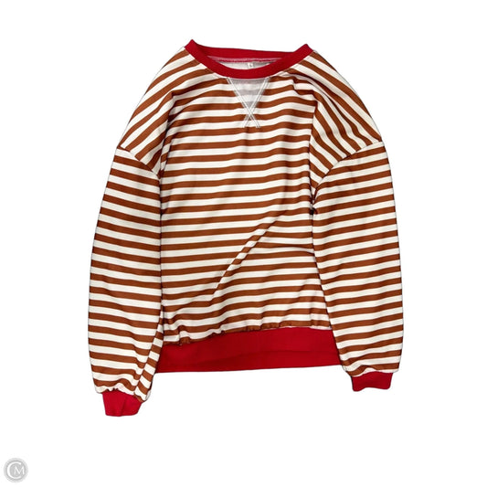 Top Long Sleeve By Clothes Mentor In Striped Pattern, Size: S