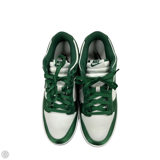 Shoes Athletic By Nike In Green & White, Size: 12