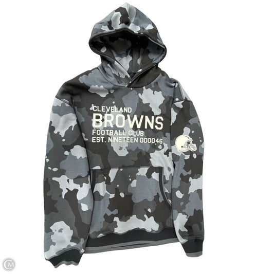 Sweatshirt Hoodie By Clothes Mentor In Camouflage Print, Size: L