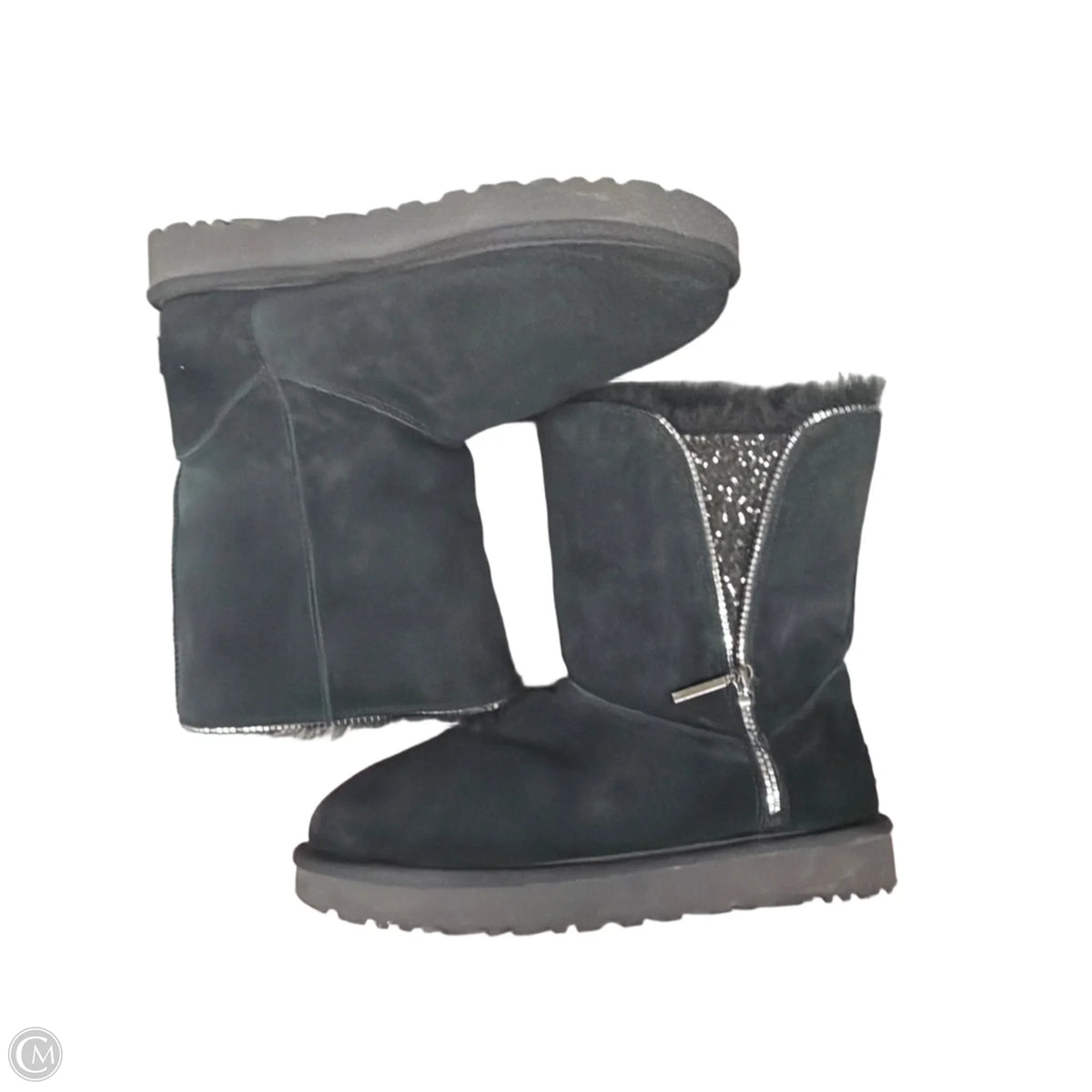 Boots Designer By Ugg In Black, Size: 10