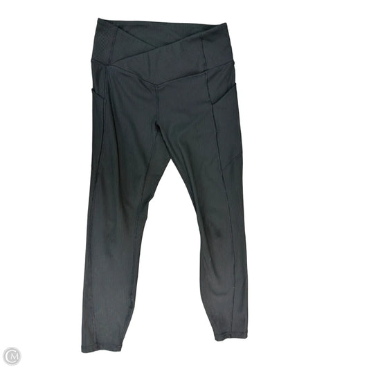 Athletic Leggings By Fabletics In Black, Size: M