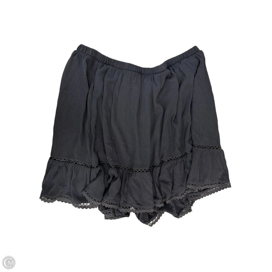 Skirt Mini & Short By Torrid In Black, Size: 2x
