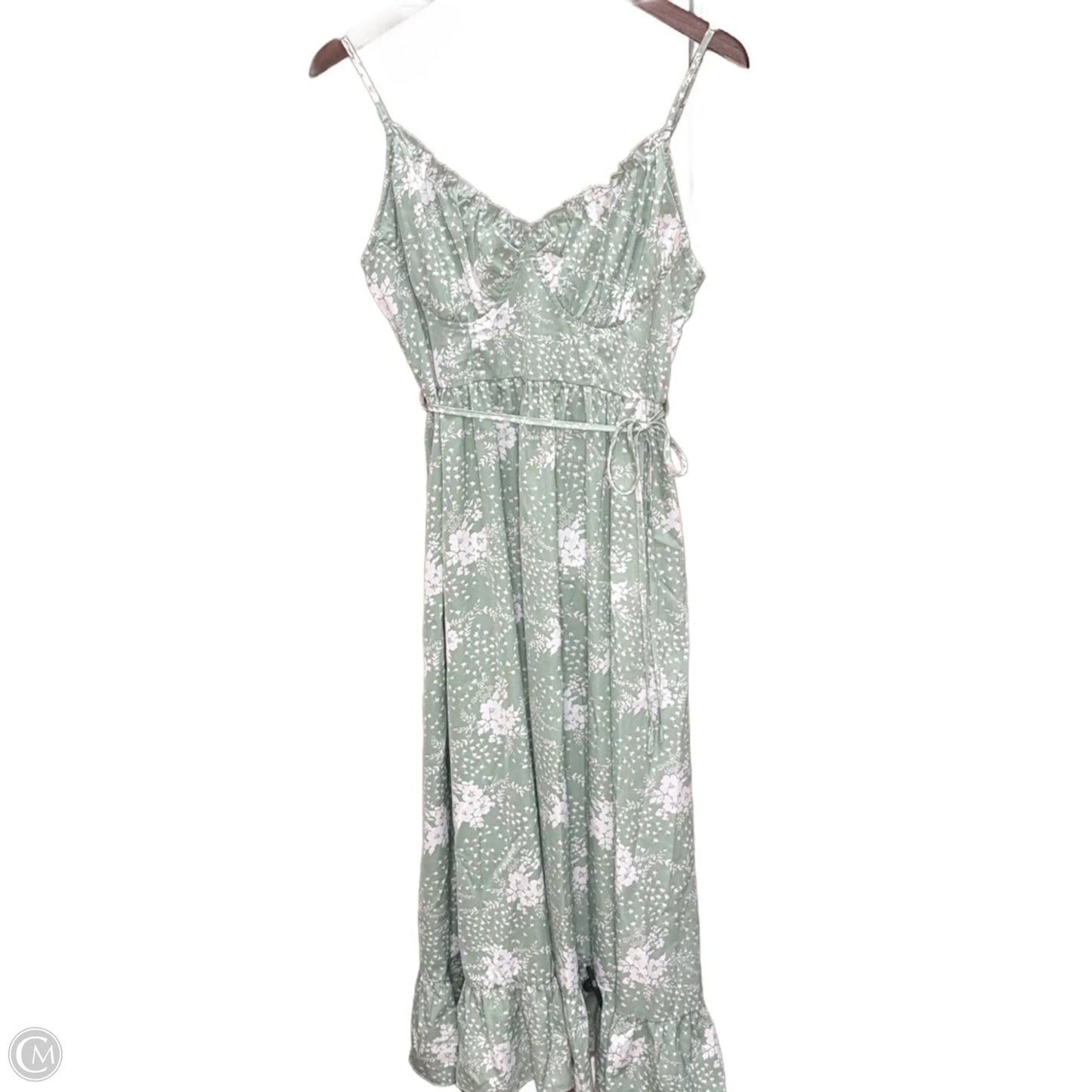 Dress Casual Maxi By Simplee In Green, Size: M