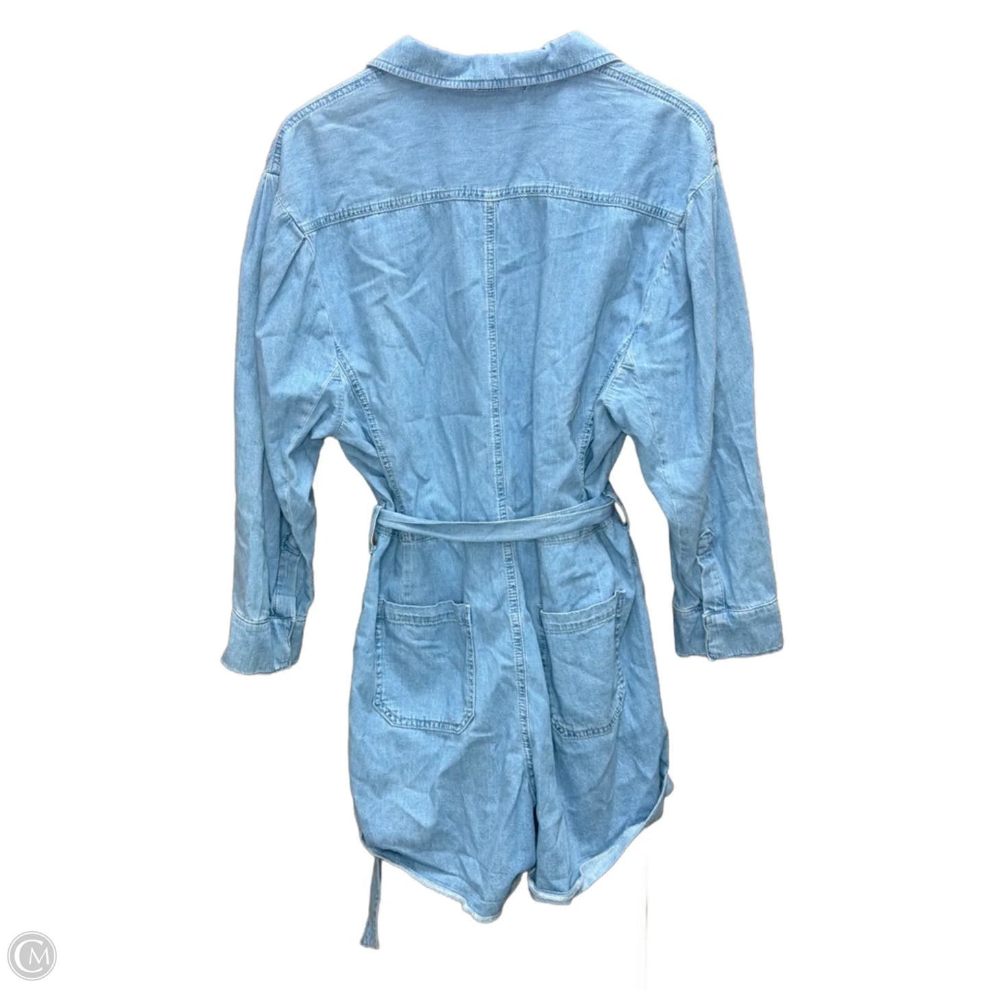 Romper By Gianni Bini In Blue Denim, Size: M