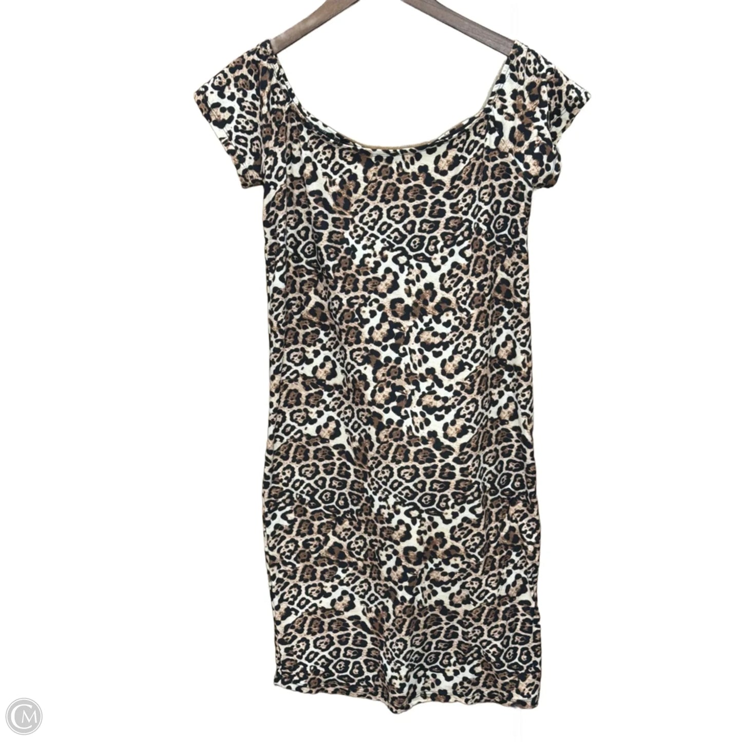 Dress Party Midi By Cme In Animal Print, Size: Xl