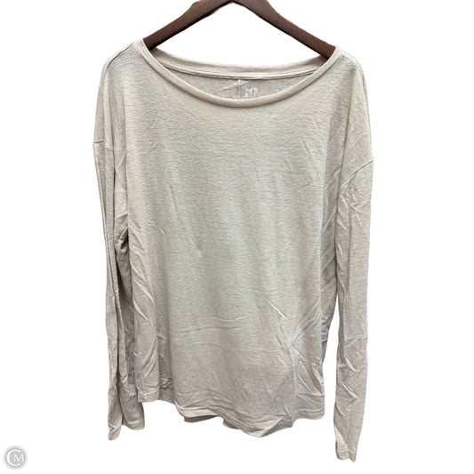 Top Long Sleeve By Gapfit In Yellow, Size: M