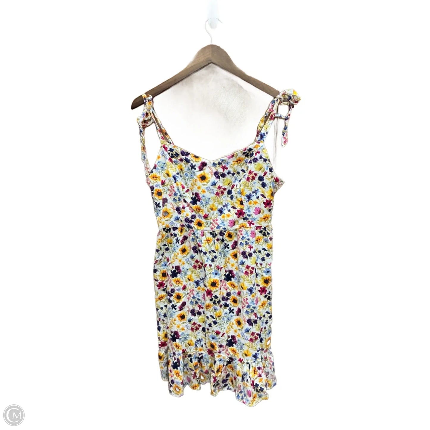 Dress Casual Short By Old Navy In Floral Print, Size: M