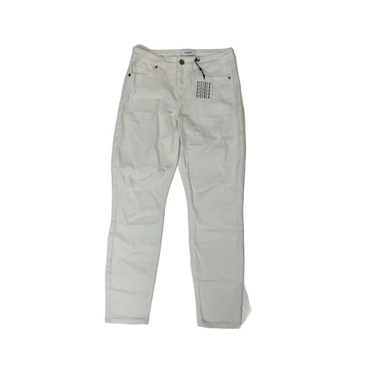 Jeans Skinny By Pistola In White Denim, Size: 4