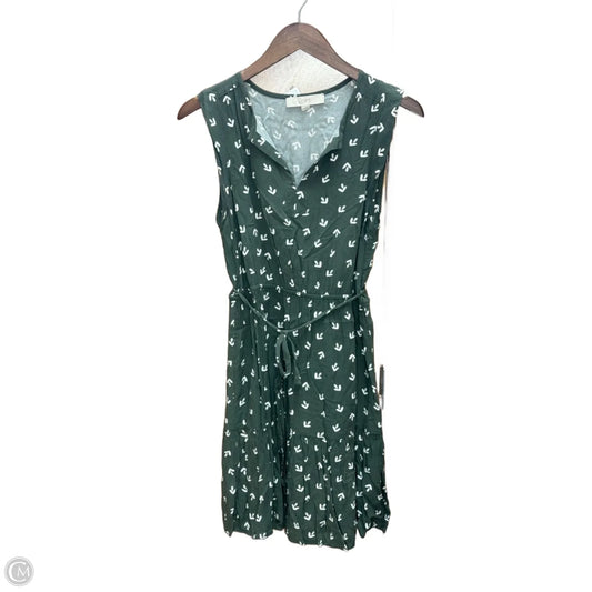 Dress Casual Short By Loft In Green, Size: Xs