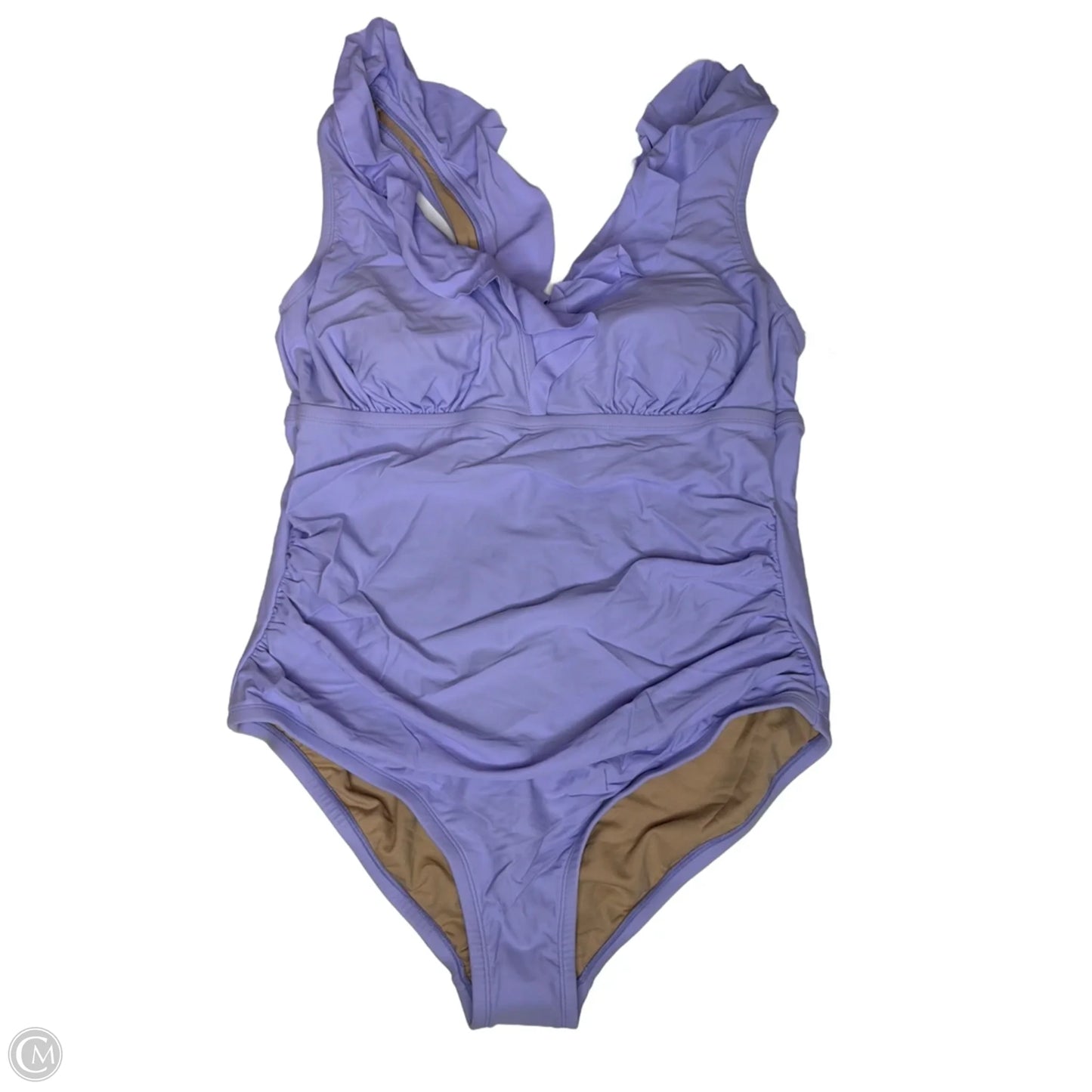 Swimsuit By Shade & Shore In Purple, Size: 1x