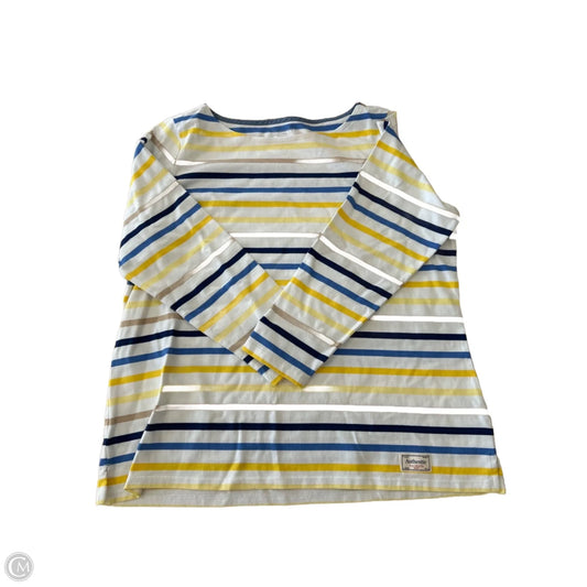 Top Long Sleeve Basic By Talbots In Striped Pattern, Size: 2x