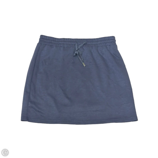 Skort By Clothes Mentor In Blue, Size: L