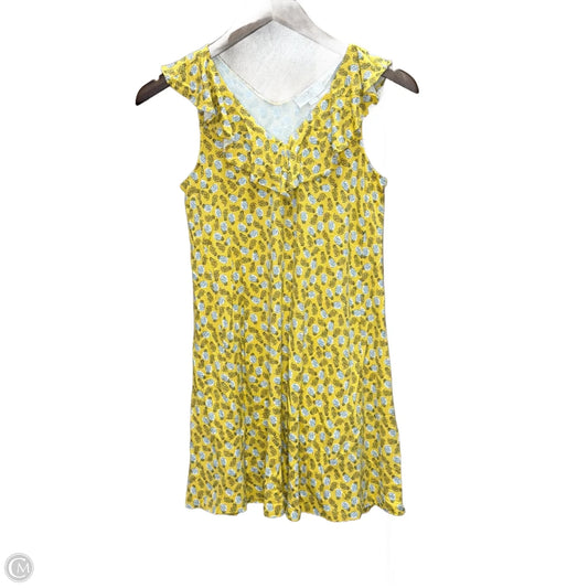 Dress Casual Short By Loft In Yellow, Size: Xsp