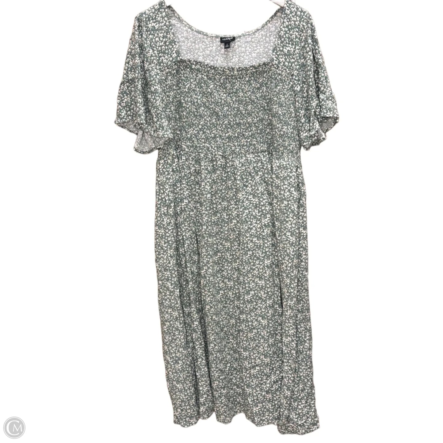 Dress Casual Maxi By Torrid In Green, Size: 2x