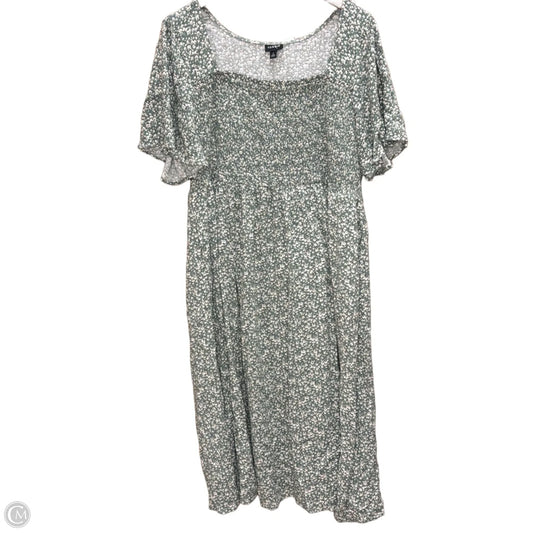 Dress Casual Maxi By Torrid In Green, Size: 2x