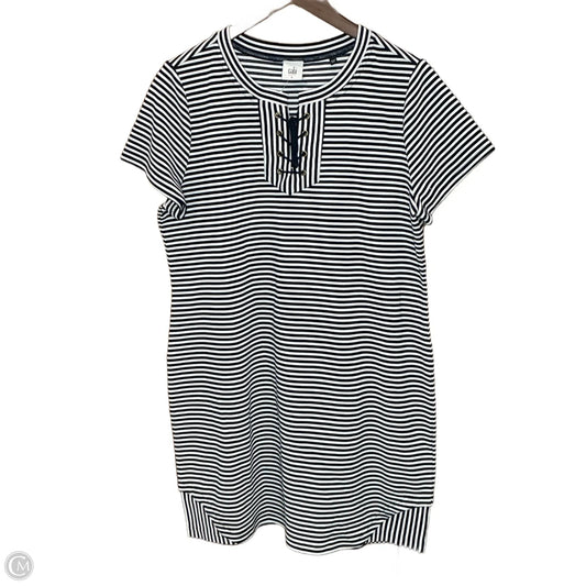 Dress Casual Short By Cabi In Striped Pattern, Size: L
