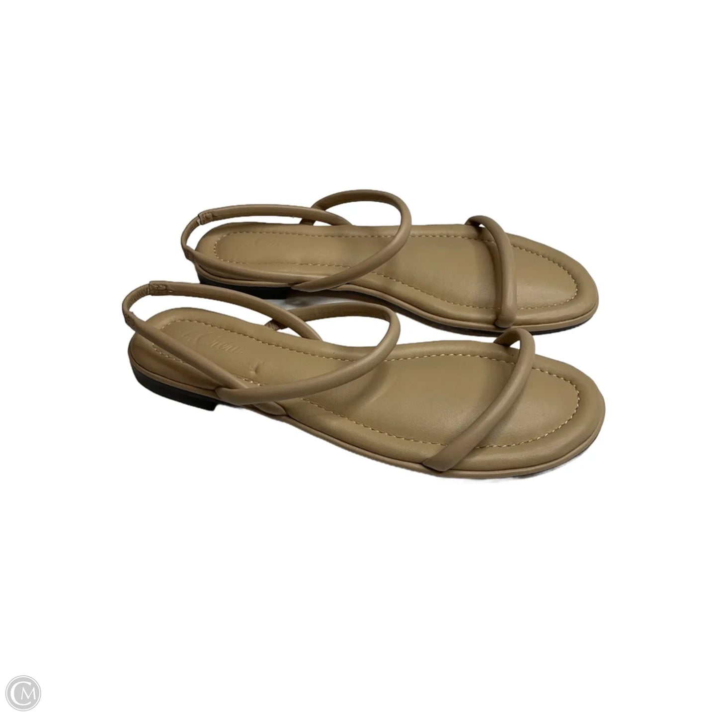 Sandals Flats By J. Crew In Tan, Size: 10