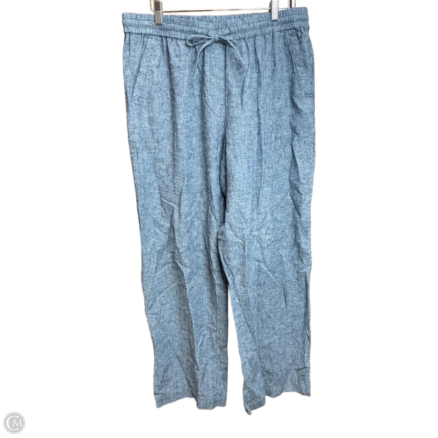 Pants Linen By Talbots In Blue, Size: 12