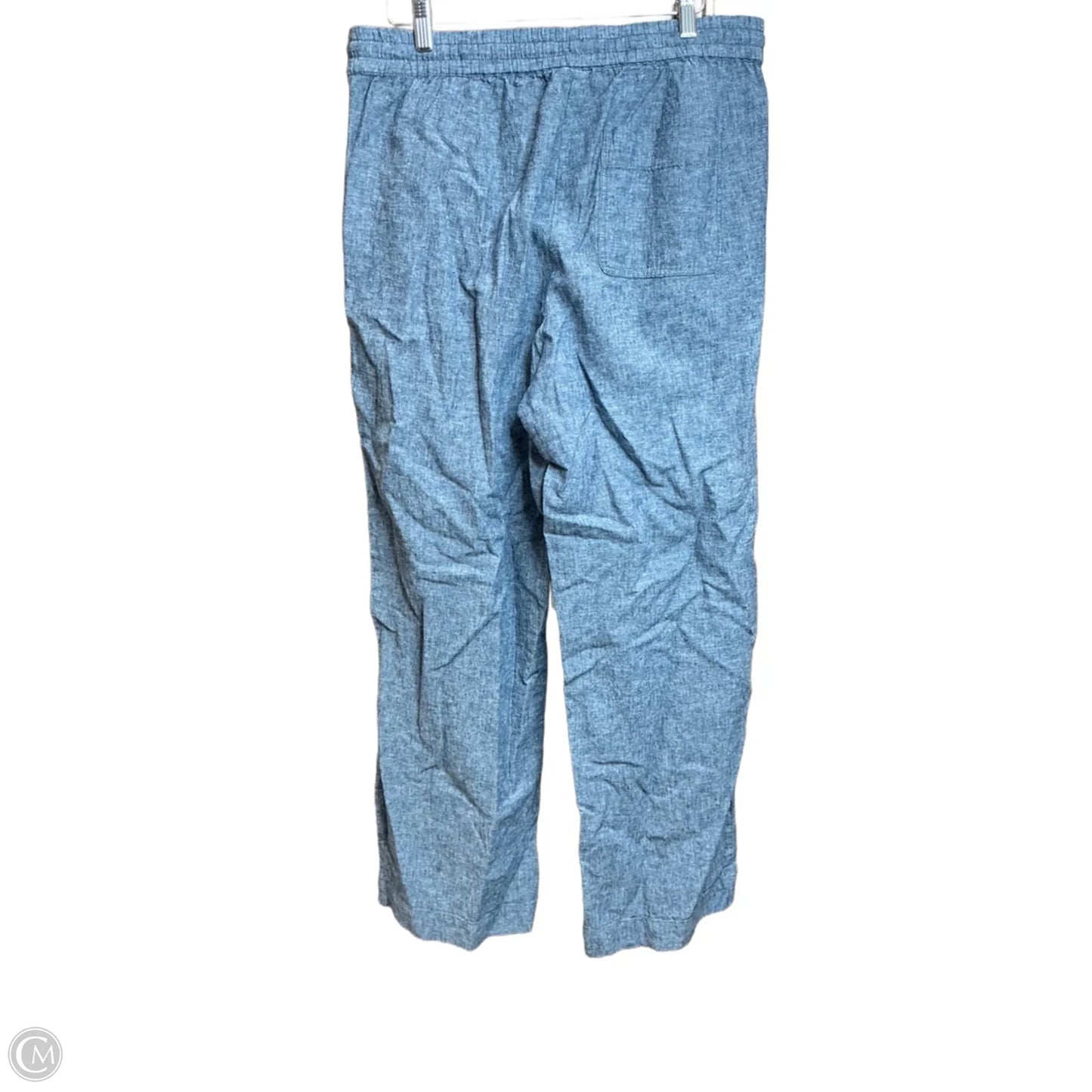 Pants Linen By Talbots In Blue, Size: 12