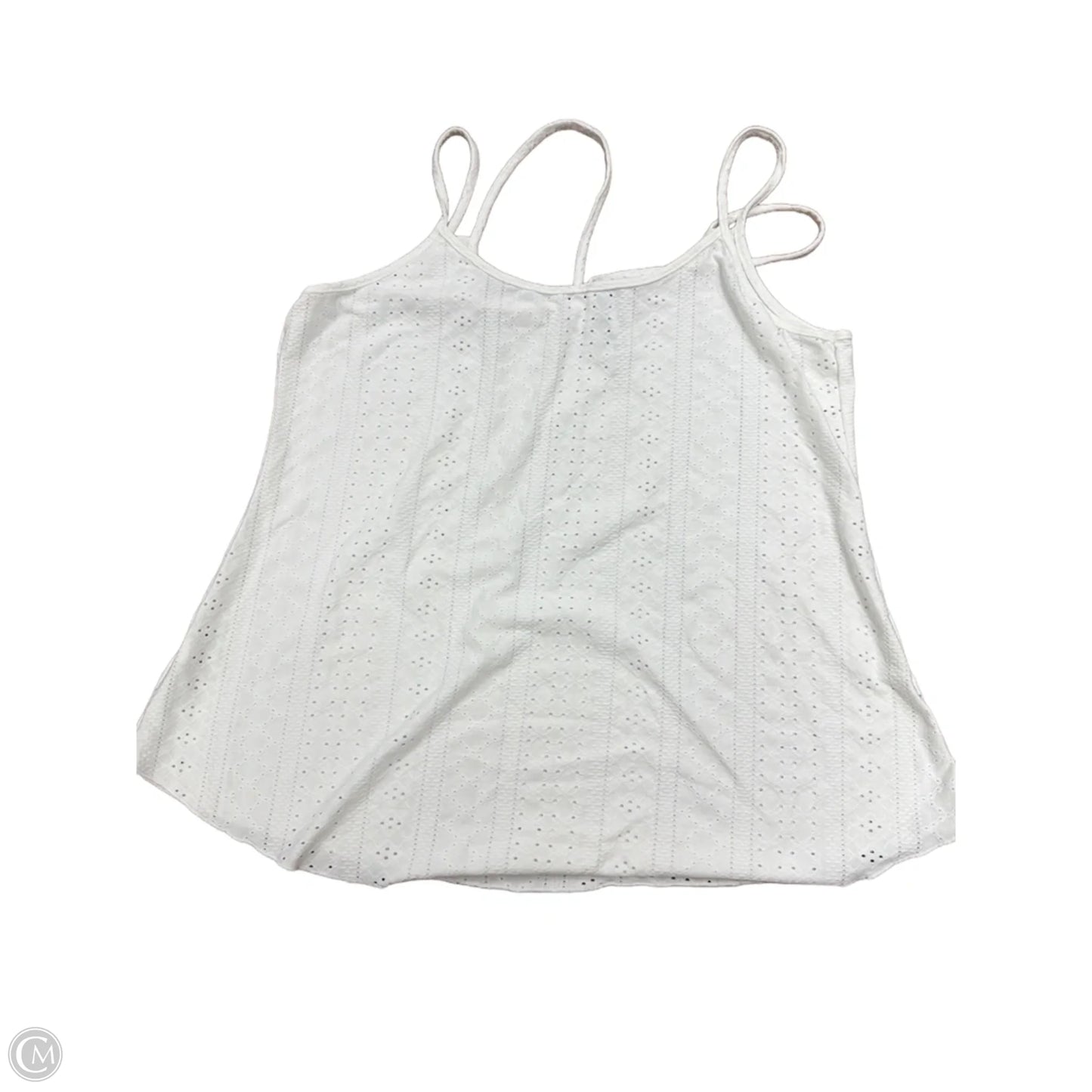 Top Cami By Cme In White, Size: 2x