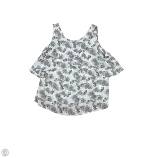 Tank Top By Attention In Grey, Size: M