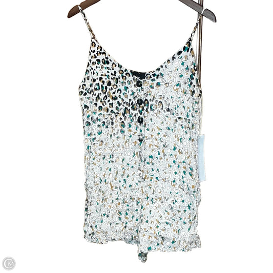 Romper By Lumiere In Animal Print, Size: S
