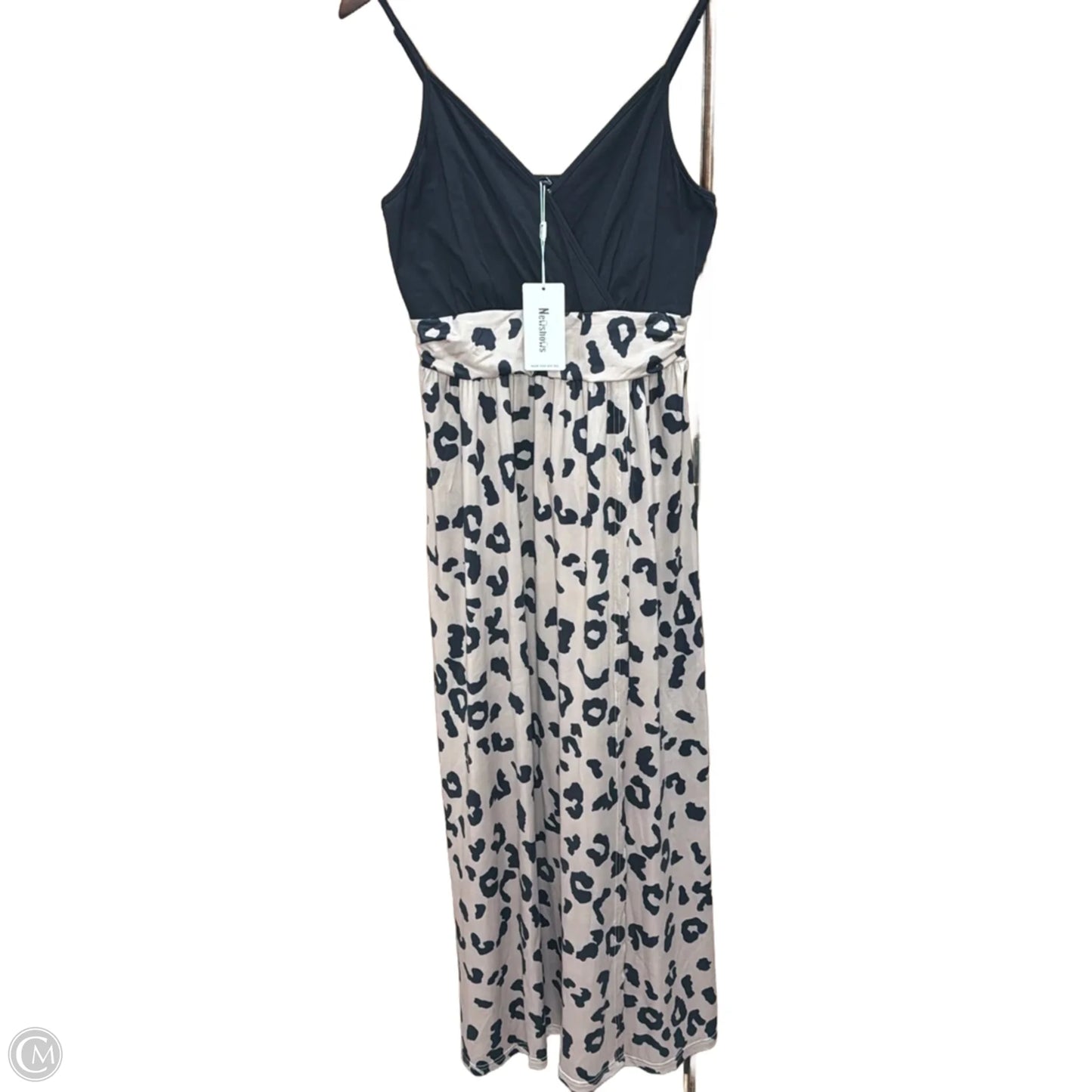 Dress Casual Maxi By Cmf In Animal Print, Size: L