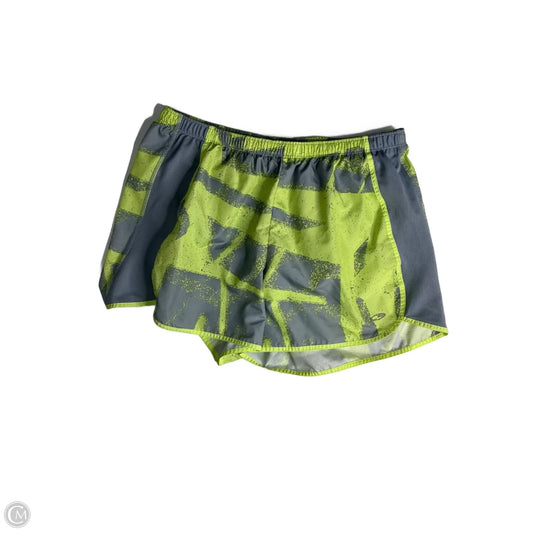 Athletic Shorts By C9 By Champion In Green & Grey, Size: M