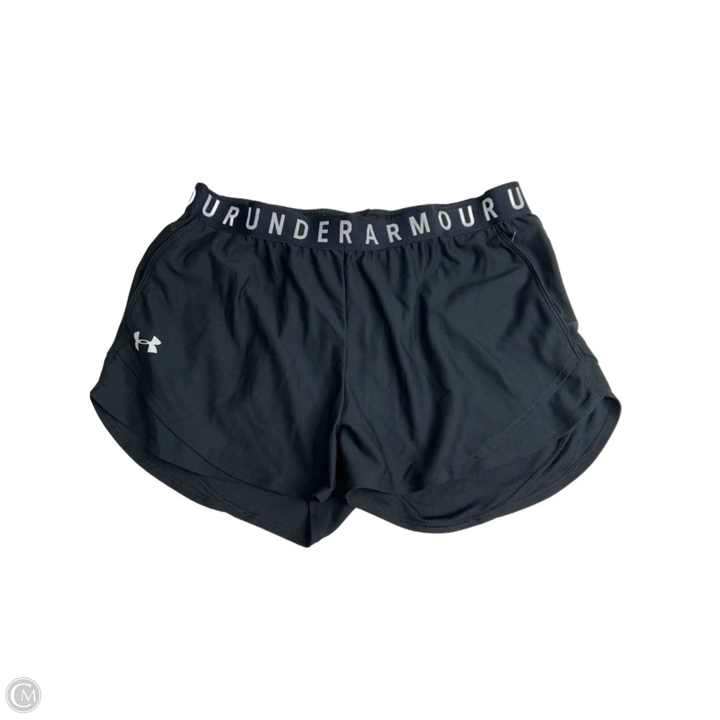 Athletic Shorts By Under Armour In Black, Size: L