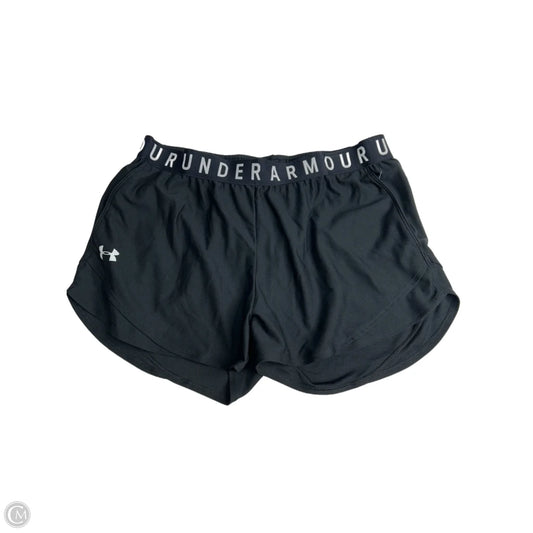 Athletic Shorts By Under Armour In Black, Size: L