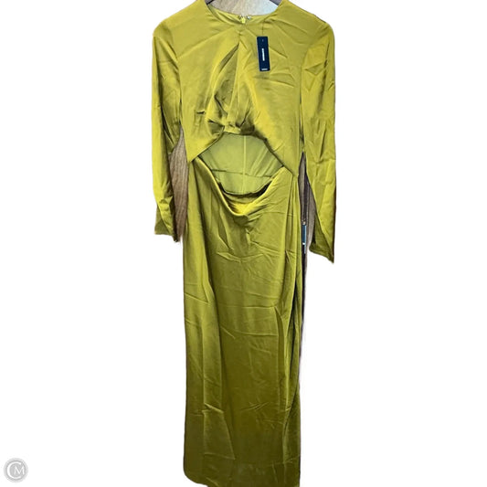 Dress Party Long By Express In Green, Size: Sp